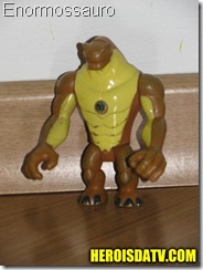 ernomossauro humongossauro Bonecos Ben 10 Força Alienígena - brinquedos