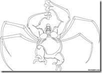 Macaco Aranha Supremo - Ultimate Spider Monkey Desenhos para colorir e pintar Ben 10 Supremacia Alienígena