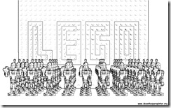 Lego Star Wars – desenhos para colorir, pintar e imprimir do Lego Star Wars