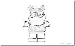 Lego Star Wars – desenhos para colorir, pintar e imprimir do Lego Star Wars